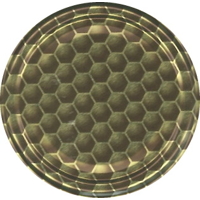 Víčko TO 82 - Hnědá plástev / Honey comb / 700 kusů / cena za kus 2,40 Kč...